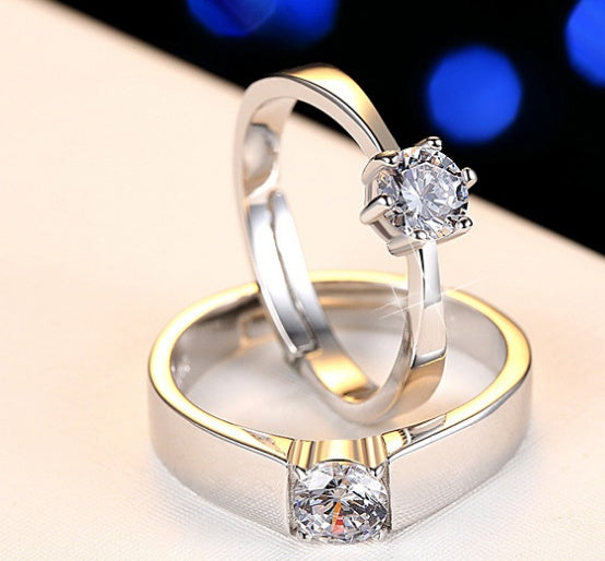 Crystal CZ Stone Rings