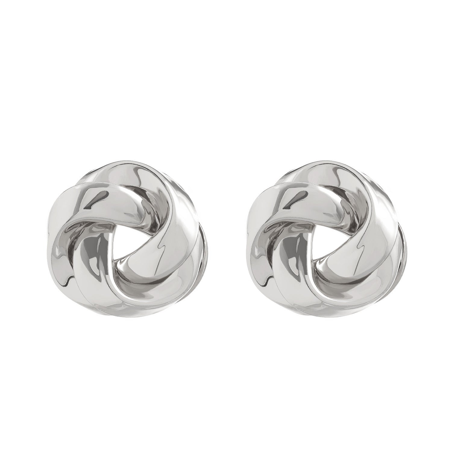 Twisted Alloy Stud Earrings