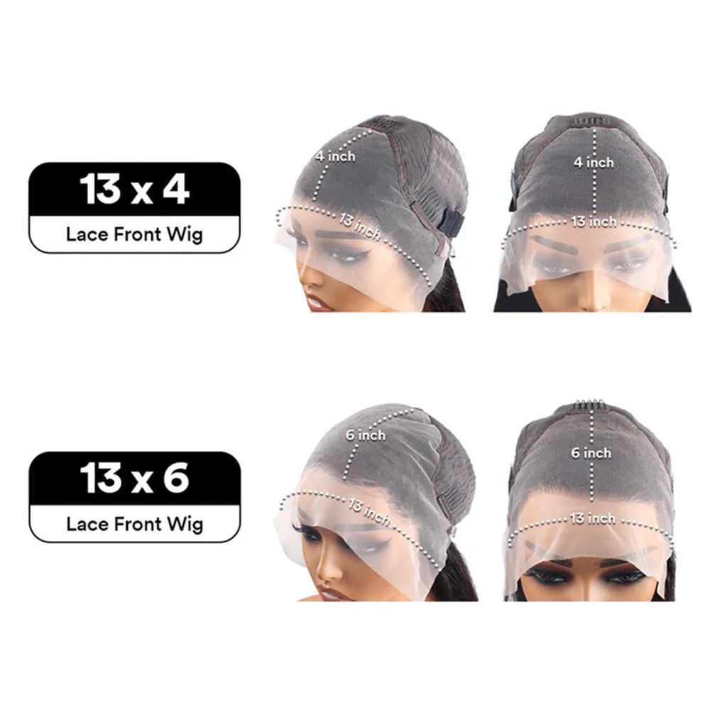 Pre Plucked Deep Wave Curly Wigs