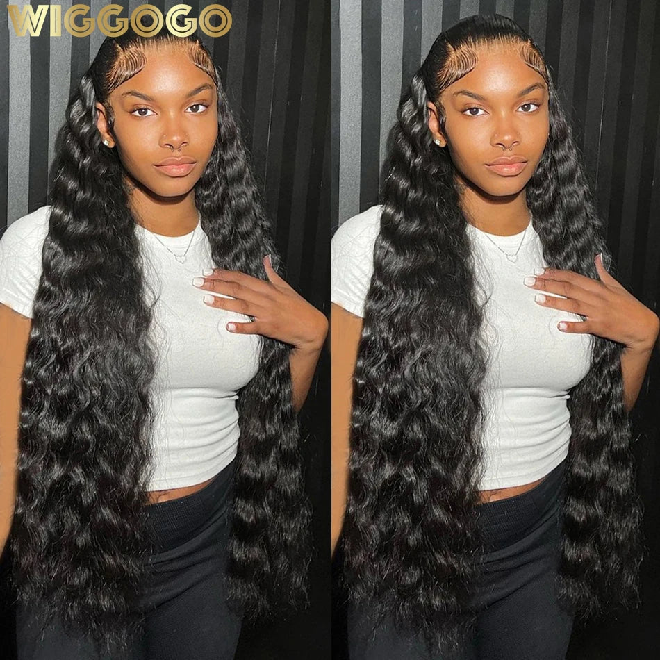 Deep Wave Frontal Wig